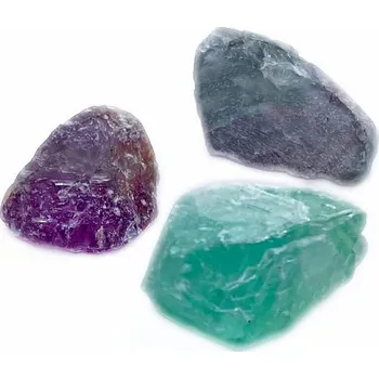 Fluorit duhový surový M - cca 2 - 2,5 cm