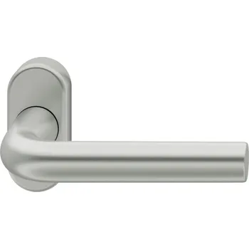 Stavební výplň FSB 09 1075, klika na úzké rozetě Eloxovaný hliník