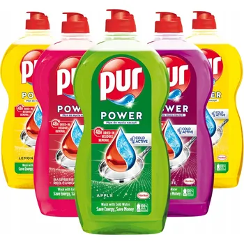 Mycí prostředek Pur Prostředek na mytí nádobí MIX 1,2l x5