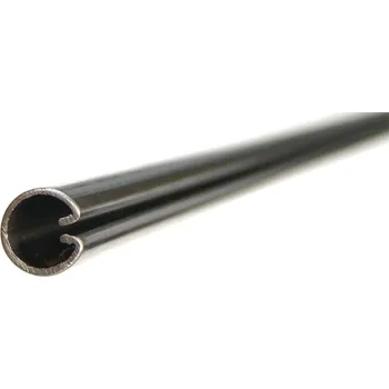 Vodovodní potrubí Nerezová trubka s drážkou 18/2 mm Nerez surová