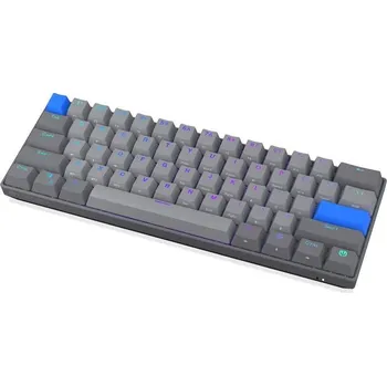 Klávesnice Endorfy Thock V2 Compact Wireless Klávesnice,herní,bezdr.,mechanická,Endorfy Yellow,US lay.,60%vel.,ARGB,hliník.,BT,2,4GHz,USB,šed