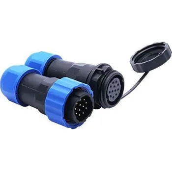 Síťový kabel Konektor a zdířka SP/SD20-14P vodotěsný na kabel