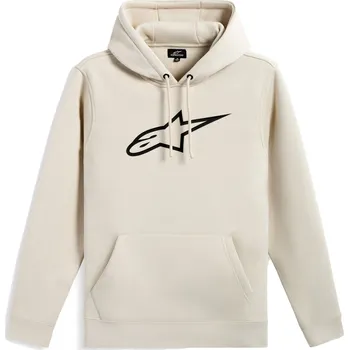 Pánská mikina Mikina Alpinestars Ageless Hoodie 3 bílo off white-černá S