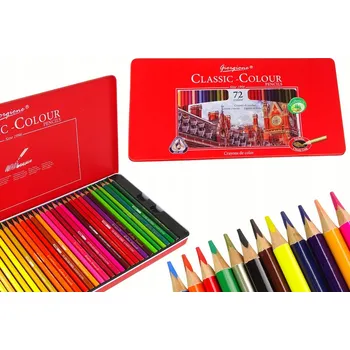 Pastelka Pastelky LEAN Toys 72 ks