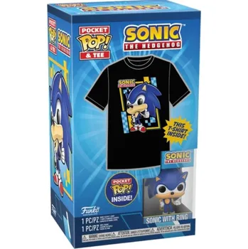 Funko Set Sonic a dětské tričko vel. M