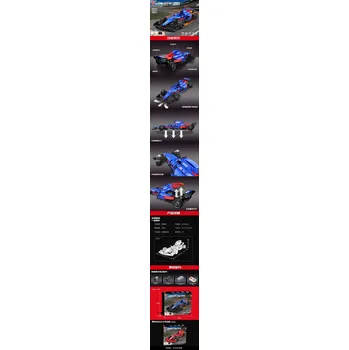 ostatní stavebnice Formule Stavebnice F1 1065 dílů