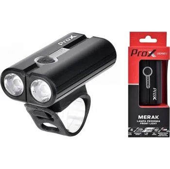 Cyklosvítilna Přední světlo na kolo Prox Merak USB