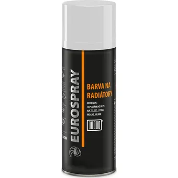barva na kov COLORLAK Barva na radiátory 400 ml RAL 9010 matně bílá