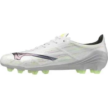 Kopačky Pánské kopačky Mizuno ALPHA II PRO FG 9.5 Bílá, Mix