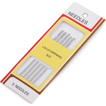 Jehly látací dlouhé, malé, 1 (75 mm) nikl