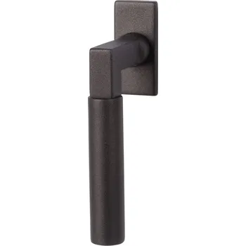 Okenní klika Okenní klika Alaska Flat Square, černá ocel 7 x 7 x 35 mm