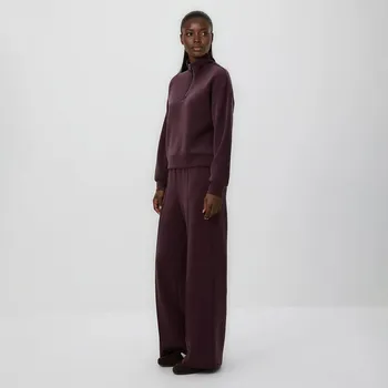 Dámské kalhoty Reserved - Kalhoty s příměsí modalu - tmavě fialová - 624GA-49X - 624GA-49X-S