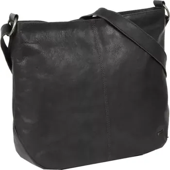 Justified Dámská kožená taška přes rameno EMILY černá