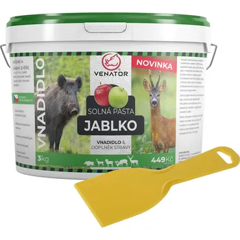 Lovecká návnada Venator vnadidlo Solná pasta Jablko 3kg
