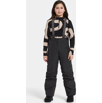Dívčí kalhoty Dětské lyžařské kalhoty Didriksons Dacit black - ROSTOUCÍ velikost 170