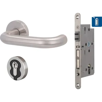 Dveřní kování Ülock Novus Paula Top Speed, nerez Comfort