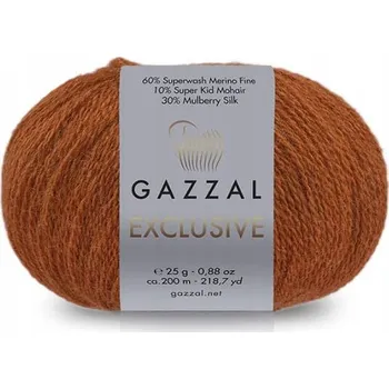 Příze Příze Gazzal Exclusive 9929 / rezavá