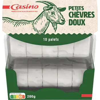 Casino Petit chévres kozí sýr, 10x 20 g 200g