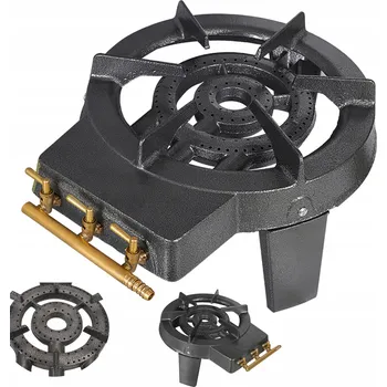 Turistický vařič PLYNOVÝ VAŘIČ VELKÁ STOLIČKA HOŘÁK LITINOVÝ SILNÝ FORTRADE