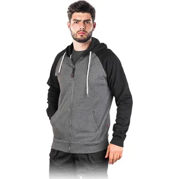 Pánská mikina OCHRANNÁ MIKINA - REIS - ONIX L TMAVĚ ŠEDO-ČERNÁ