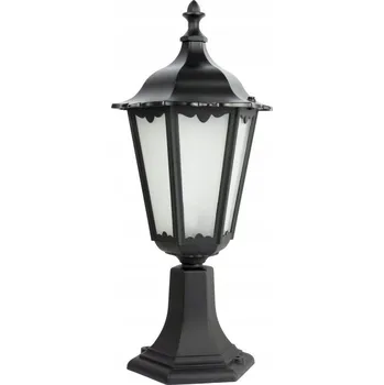 Stojací lampa Osvětlovací sloupek kulatý Su-ma E27 51 cm černý