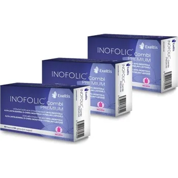 Podpora plodnosti INOFOLIC® Combi PREMIUM 3x60 kapslí