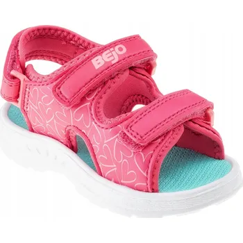 Dívčí sandály DĚTSKÉ SANDÁLY NA SUCHÝ ZIP LEHKÉ, TIMINI BEJO 22