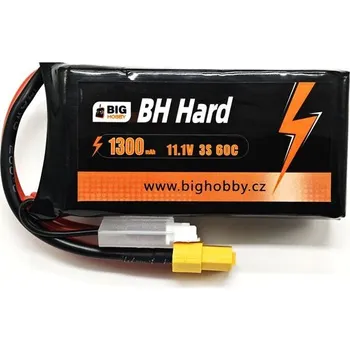 Li-pol baterie 1300 mAh 3S 60C (120C) BH Hard