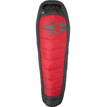 Spacák Mumiový spací pytel LOAP ARTES red-gry L-levý zip