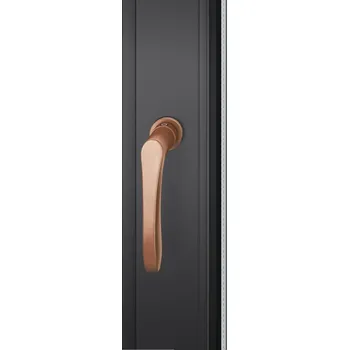 Okenní klika FSB 34 1106 71, okenní klika Plug-in Bronz masivní s patinou