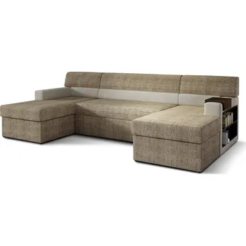 Sedací souprava Pravostranná rohová sedačka Markos s funkcí spaní typu delfín a 2 úložnými prostory na lůžkoviny - ELTAP berlin new 03, soft 33 310x90 cm