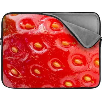 pouzdro na notebook Sablio Obal na notebook Detail jahody - 13"