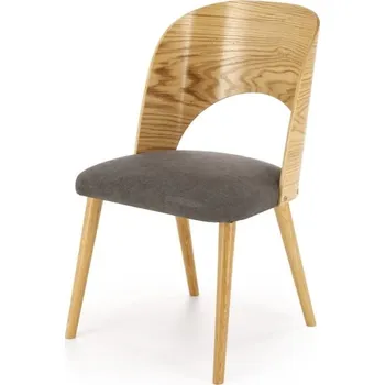 Jídelní židle Židle CADIZ dub přírodní / popel - Halmar 52x83 cm