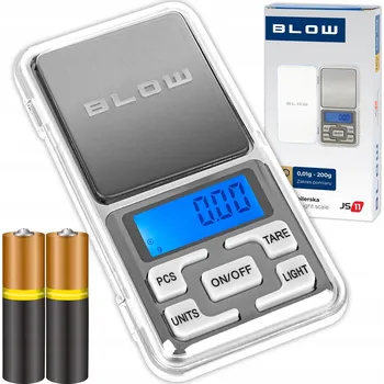 Kuchyňská váha JUBILÉRNÍ VÁHA PŘESNÁ ELEKTRONICKÁ LCD 0,01g - 200g JS11 + BATERIE