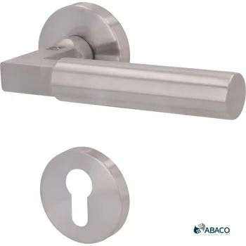 Dveřní kování Antibakteriální a virucidní kování Südmetall Alaska, ABACO klika / klika, Cylindrická vložka