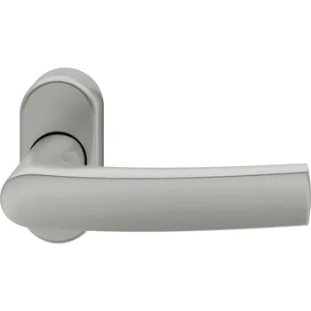 Stavební výplň FSB 09 1015, klika na úzké rozetě Eloxovaný hliník