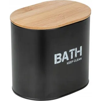 Úložný box J6430 WENKO GARA Koupelnová nádoba ČERNÁ