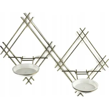 Obraz Dekoracja Domu Držák Na Květináč 41 cm kovový