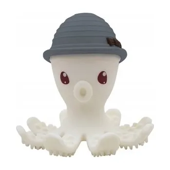 Kousátko na prořezávání zoubků, senzorické Mombella silikonové šedé