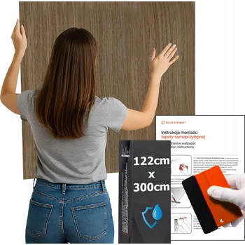 Fototapeta Tapeta Samolepicí Voděodolná Do Kuchyně Na Zeď Nábytek Světlý Ořech