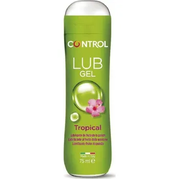 Lubrikační gel Lubrikační gel na vodní bázi Lub Tropical Control Exotické ovoce (75 ml)