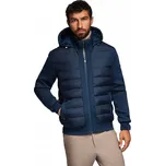 Ombre pánská bunda bomber s kapucí OM-JALP-0298, velikost S