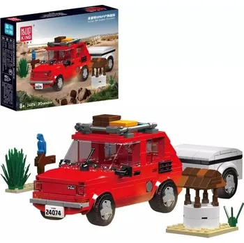 ostatní stavebnice Mould King 24074 Automobil Fiat 126P – Dobrodružství v přírodě