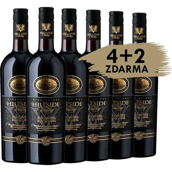 Víno 4+2 zdarma - Hillside Valley Black Label Zinfandel 2023