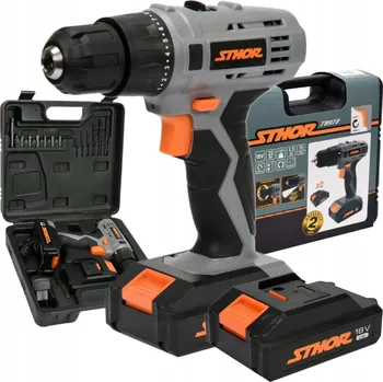 Aku Šroubovák Sthor, akumulátorové napájení 18 V T-78972
