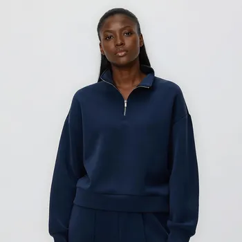 Reserved - Halenka se zipy - tmavomodrá - 699GA-59X - 699GA-59X-S