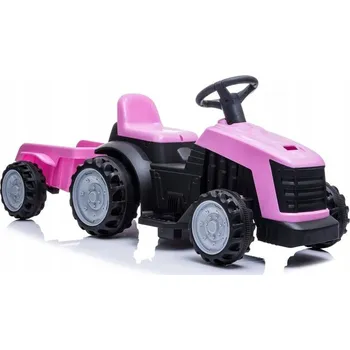 autíčko Dětský traktůrek LEAN Toys růžový