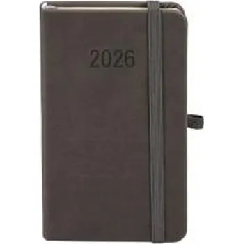 Diář Kalendarz 2026 A6 Memofix TDW grafitowy