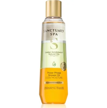 Sprchový gel Sanctuary Spa Zlatý santalový olej do sprchy 200 ml