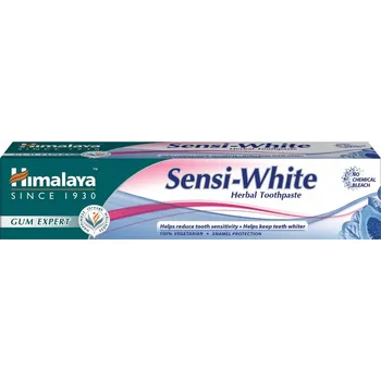 zubní pasta Pasta na Citlivé Zuby Himalaya Sensi White Bylinná Bělící 75 ml